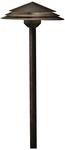Kichler Round Tiered 21" High Bronze 3000K Led Path Light. Fixed Price $259.99.