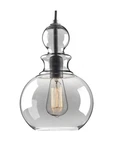 New Progress Lighting P5334 Graphite Staunton Single 9"W Mini Pendant. Fixed Price $99.00.