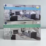 Boston Harbor Single Light Mini Pendant Kit Nickel Finish Frosted Glass 2 Units. Fixed Price $39.00.