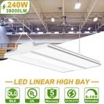 Led Linear High Bay Shop Lights 240W AC100-277V EQV.1000W For Garage Warehouse. Fixed Price $97.57.