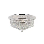 Cwi Lighting Empire Flush Mount, Chrome - 8001C20C. Fixed Price $572.00.