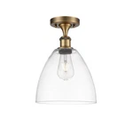 Innovations Lighting 516-1C-13-9 Bristol Semi-flush 9"W Brass. Fixed Price $189.20.