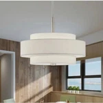Ceiling Chandelier Livex Lighting Meridian 4-LIGHT Brushed Nickel Modern/. Fixed Price $199.99.