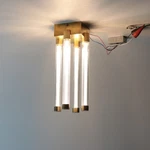 Visual Comfort Kelly Wearstler Phobos 13.5" Tall Led Flushmount Ceiling Light. Fixed Price $250.00.