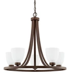 Capital Lighting 414351-333 Jameson 26"W Ring Chandelier Bronze. Fixed Price $378.00.