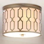 Thatcher Metal Led Flush Mount, By Jonathan. Fixed Price $119.40.