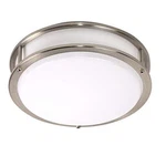 Designers Fountain EV1414L30-35 In. Brushed Nickel/white Led Ceiling Low-p.... Fixed Price $65.51.