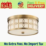 Crystorama Anniversary 2-LIGHT Ceiling Mount, Vibrant Gold. Fixed Price $135.84.
