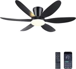 Gjeg Ceiling Fans With LIGHTS,42" Low Profile And Remote. Fixed Price $57.99.