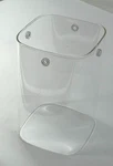 Replacement Glass Only For Artika Crystal Cube 4-LIGHT Led PDT-4CC-C. Fixed Price $39.99.