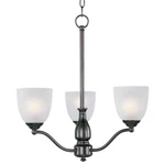 Maxim Lighting Stefan 3 Chandelier, Oil Rubbed Bronze - 10064FTOI. Fixed Price $128.00.