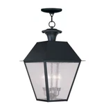 Livex Lighting Mansfield Outdoor Chain Hang Black 2174-04. Fixed Price $1119.96.