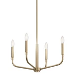 Kichler 52716 Madden 4 Light 20"W Taper Candle Style Chandelier - Bronze. Fixed Price $139.98.