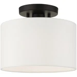 Livex Lighting 41095-04 Meridian Inch Black Semi Flush Ceiling. Fixed Price $97.96.