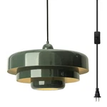 Plug-in Green Pendant Fixtures, 16FT Hanging Lights With Cord 3.... Fixed Price $136.60.
