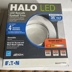Halo RA406927WHR 4" Gimbal Downlight Warm White Led 65W 600 Lumen. Fixed Price $19.95.