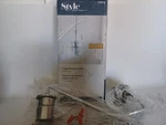 Style Selections 3786702 1-LIGHT Pendant Fitter Chrome Finish. Fixed Price $28.99.
