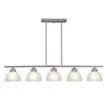 Nib Classy 42" Kitchen Island 5-LITE Pendant Light (brushed Nickel Finish). Fixed Price $239.99.