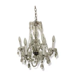 $575 Crystorama Clear Silver Chrome Traditional Crystal 6-LIGHT Chandelier 23". Fixed Price $137.99.