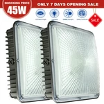 Wyzm 75W & 45WATT Outdoor Commercial For Gas Station And Carport Lighting. Fixed Price $85.80.