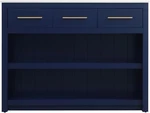 Elegant Lighting KD0148 Porter 48"W Marble Top Wood Kitchen - Blue. Fixed Price $1428.00.
