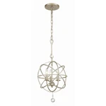 Crystorama Lighting Solaris 3 Chandelier Olde Silver #922S-OS Open Box. Fixed Price $153.00.