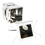 Wac MT-3LD111R-W927-BK 4-3/4" Led Square Mini Spot Light 2700K Black Housing. Fixed Price $180.65.