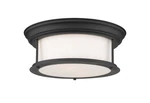Z-lite 2011F13 Sonna Light 13-1/2"W Flush Mount Drum Ceiling Black. Fixed Price $164.00.