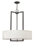 Hinkley Lighting 3204 1 Tier Drum Chandelier - Bronze. Fixed Price $1199.00.