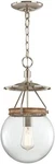Minka Lighting 27201 Foyer Pendant Madison Avenue Polished Nickel - New. Fixed Price $89.99.