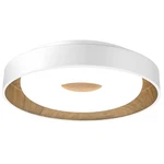 Dsyan Home Mordern White Wood Flush Mount Ceiling Light Fixture, 13INCH Close.... Fixed Price $49.99.