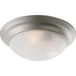 Progress Lighting P3697 Alabaster Glass 16-5/8" Three Flush Nickel. Fixed Price $103.13.