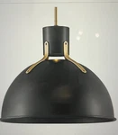 Hinkley 3483SK Argo Single Light 20" W Pendant Satin Black / Lacquered Brass. Fixed Price $129.99.
