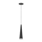 Aspen Creative Corporation 1-LIGHT Matte Black Integrated Led Mini Pendant. Fixed Price $24.99.