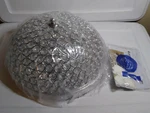 Costway HW70188 Simple Crystal Ceiling Lamp - New. Fixed Price $29.95.