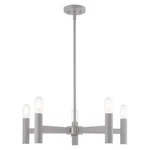 Livex Lighting 5-LIGHT Nordic Gray Chandelier Modern E26 Ceiling Fixture. Fixed Price $191.94.