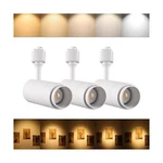 Led Track Lighting Heads Dimmable 24W 5CCT 2700K/3000K/3500K/4000K/5000K,SING.... Fixed Price $130.81.