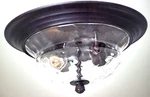 Minka Lavery Merrimack 2 Light Flush Mount, Corona Bronze 8769-166. Fixed Price $79.97.