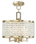 Livex Lighting 50574-28 Grammercy Mini Chandelier Applied Winter Gold. Fixed Price $494.99.
