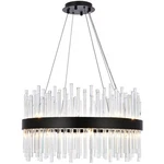 Elegant Lighting 3000D25BK Dallas 16 Inch Black Pendant Ceiling. Fixed Price $988.50.