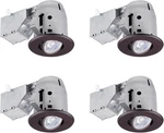 Globe Electric 90964 Recessed Lighting, Count (pack Of 1), Oil Rubbed Bronze. Fixed Price $78.09.