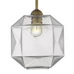Acclaim Lighting IN21210 Brass Loft Single 10"W Mini Pendant. Fixed Price $184.00.