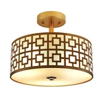 Dllt Flush Mount Ceiling Light: Modern 3-LIGHT Semi Lig... Fast Ship. Fixed Price $82.96.