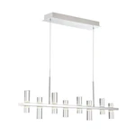 Eurofase Netto Linear Led Chandelier, Chrome/clear 33723-013. Fixed Price $980.00.