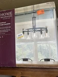 Home Decorators Collection Knollwood 5-LIGHT Chandelier Blackened Bronze Glass. Fixed Price $164.99.
