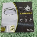 12" Dimmable Led Flush Mount Ceiling Light Selectable Cattleya Brushed Nickel. Fixed Price $19.99.