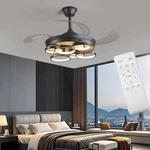 42 Inch Chandelier Ceiling Fans With Lights Remote, Retractable Fandelier.... Fixed Price $145.86.