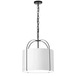 Dainolite Quincy Light Incandescent Pendant, Black/white QCY-181P-BK-WH. Fixed Price $89.99.