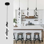 Caneoe Creative Led Pendant Light, 5500K Spiral Modern Kitchen Isl.... Fixed Price $60.98.