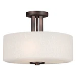 Forte Lighting 2548-03-32 Signature Semi-flush Mount Antique Bronze. Fixed Price $107.90.